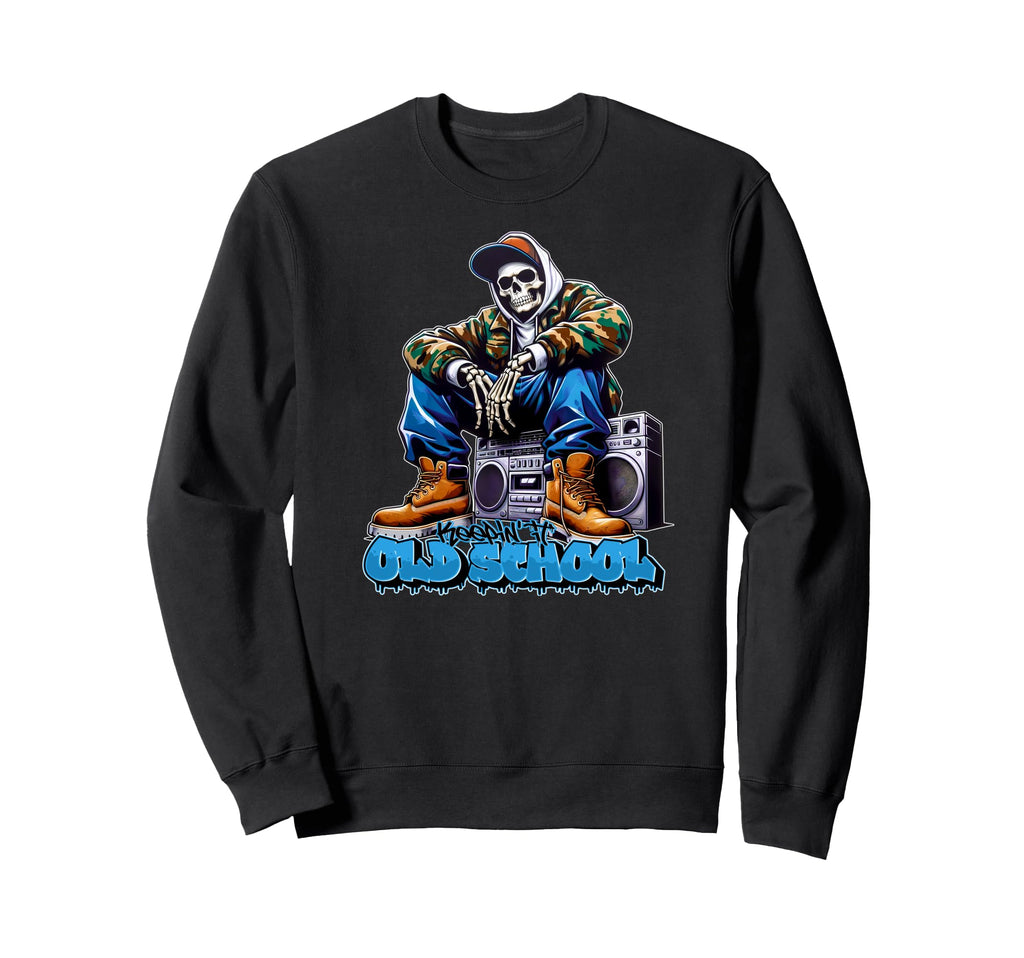 Keeping It Old School Hip Hop Sweatshirt - Streetwear Style for Adults - T-Shirt, Sweatshirt, Hoodie