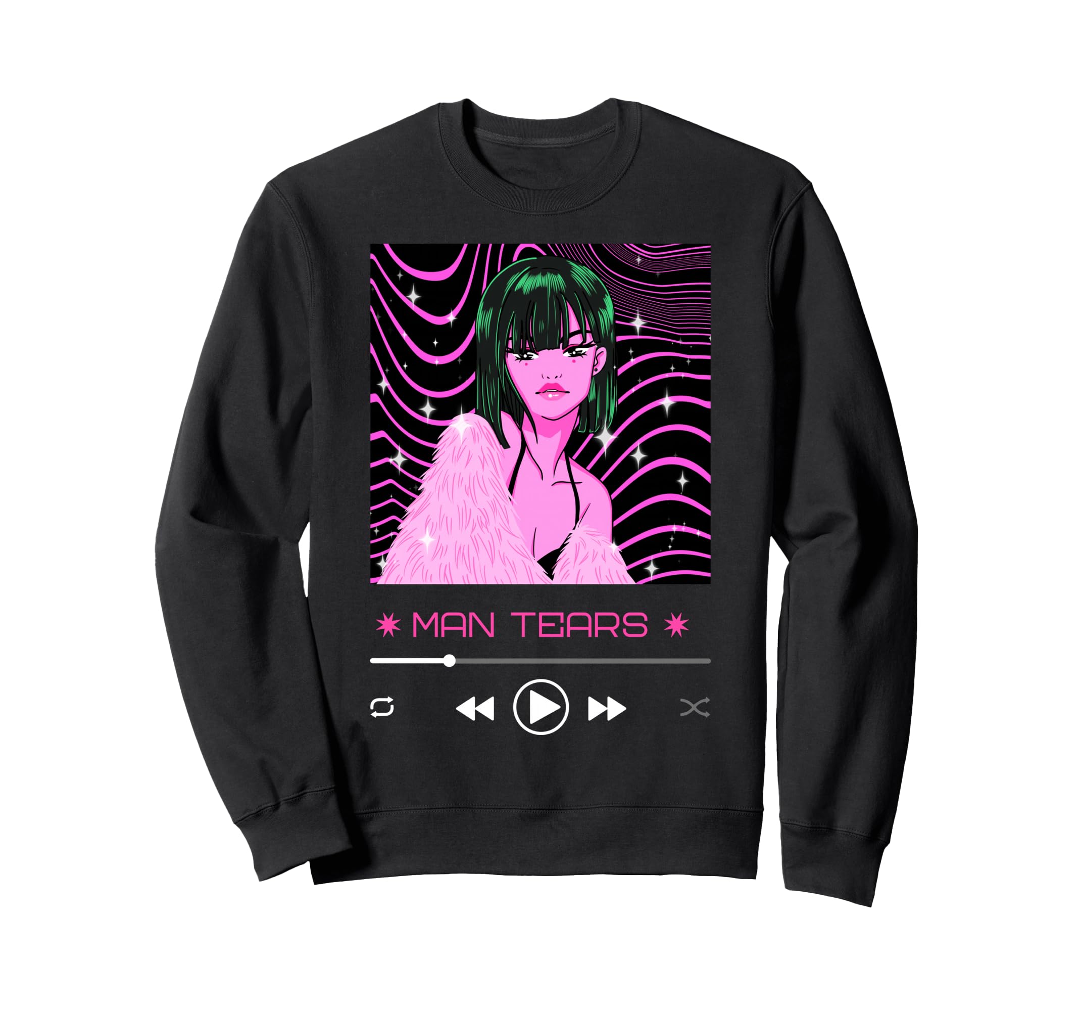 Vaporwave Aesthetic Anime T-Shirt - Casual Everyday Wear for Adults - T-Shirt, Sweatshirt, Hoodie