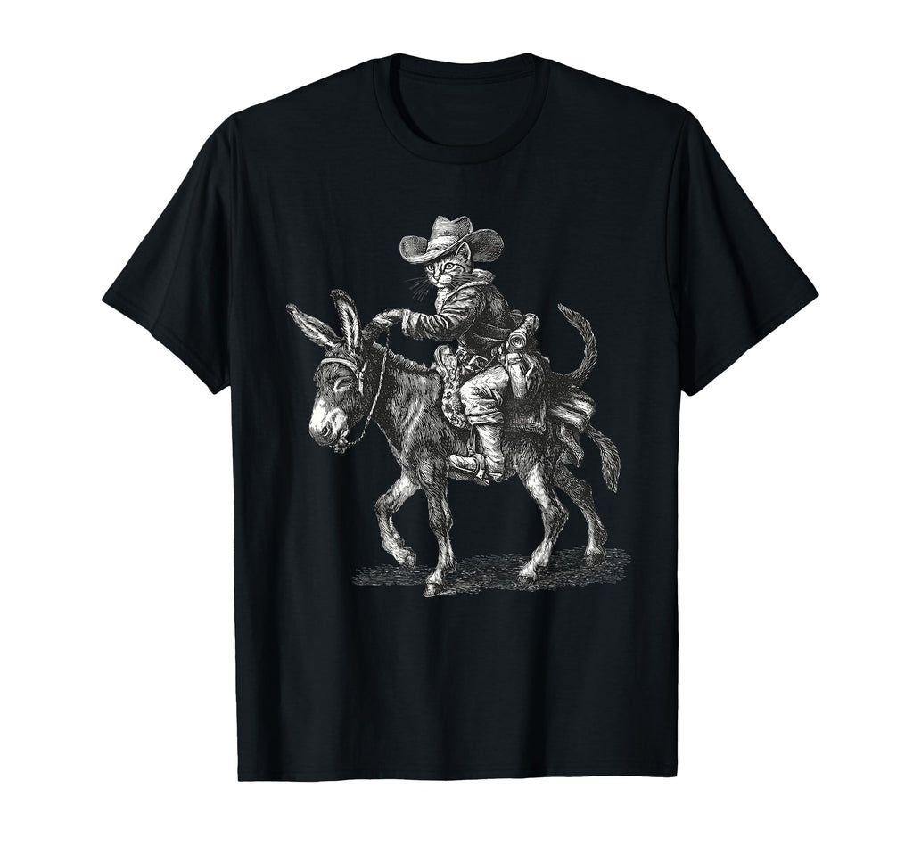 Country Western Cowgirl Funny Cowboy T-Shirt - Custom Art Print Men Women - T-Shirt, Sweatshirt, Hoodie