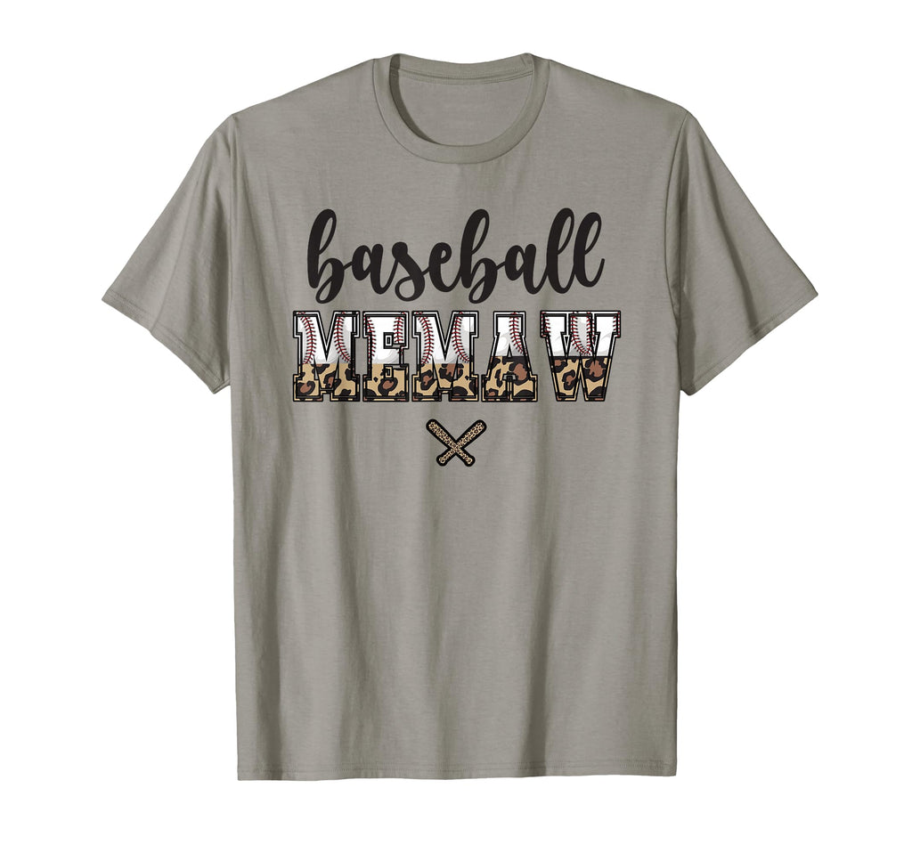 Baseball Memaw Grandma Baseball T-Shirt - Novelty Apparel for Adults - T-Shirt, Sweatshirt, Hoodie