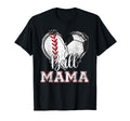 Ball Mama Baseball Soccer Heart Mom T-Shirt - Trendy Graphic Men Women - T-Shirt, Sweatshirt, Hoodie