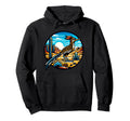Roadrunner Desert Cactus Chapparal Bird Hoodie - Graphic Print for Adults - T-Shirt, Sweatshirt, Hoodie