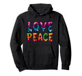 60S 70S Flower Power Groovy Love Peace Hoodie - Graphic Print for Adults - T-Shirt, Sweatshirt, Hoodie