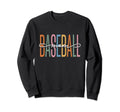 Baseball Mom Sports Sweatshirt - Minimalist Print for Adults - T-Shirt, Sweatshirt, Hoodie