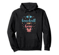 Baseball Or Bow Gender Reveal Future Hoodie - Minimalist Print Unisex - T-Shirt, Sweatshirt, Hoodie