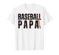 Baseball Papa Family Matching Funny T-Shirt - Minimalist Print Men Women - T-Shirt, Sweatshirt, Hoodie