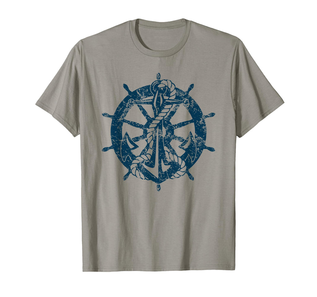 Distressed Old Nautical Ships T-Shirt - Fun Novelty Design for Adults - T-Shirt, Sweatshirt, Hoodie