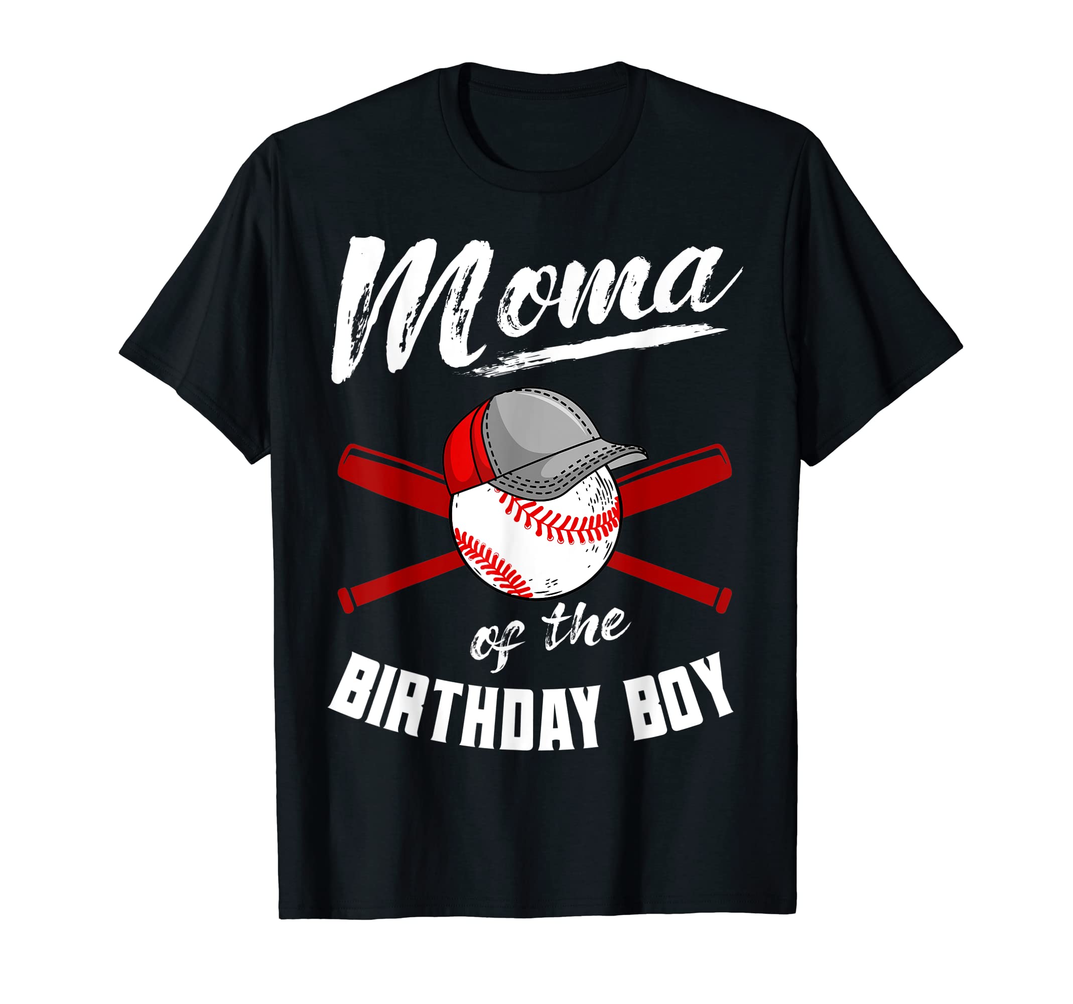 Moma Birthday Baseball Bday Party T-Shirt - Trendy Graphic for Adults - T-Shirt, Sweatshirt, Hoodie