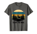 Escape Noise Nature Outdoor T-Shirt - Aesthetic Graphic for Adults - T-Shirt, Sweatshirt, Hoodie