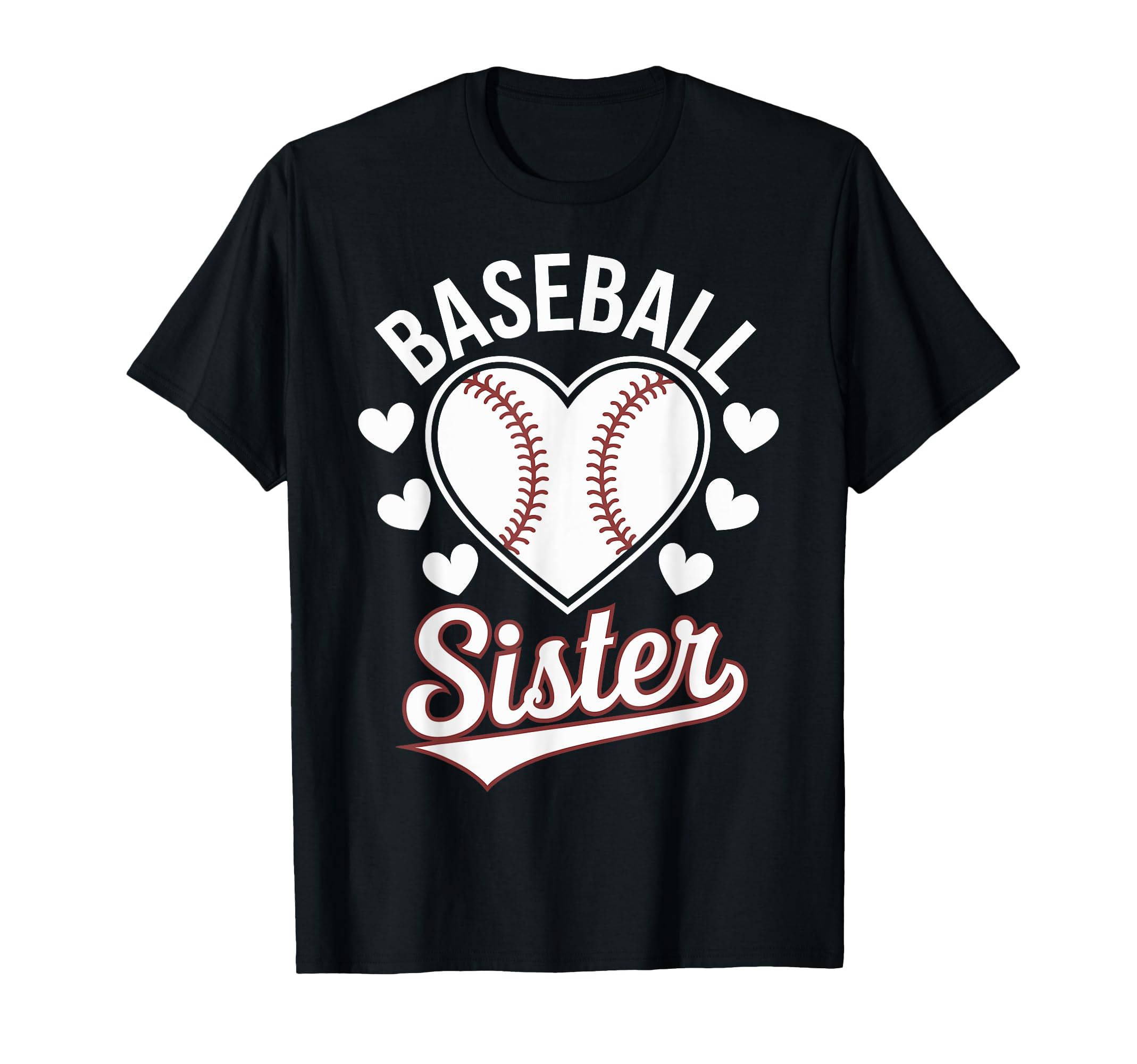 Baseball Sister T-Shirt - Novelty Apparel Men Women - T-Shirt, Sweatshirt, Hoodie