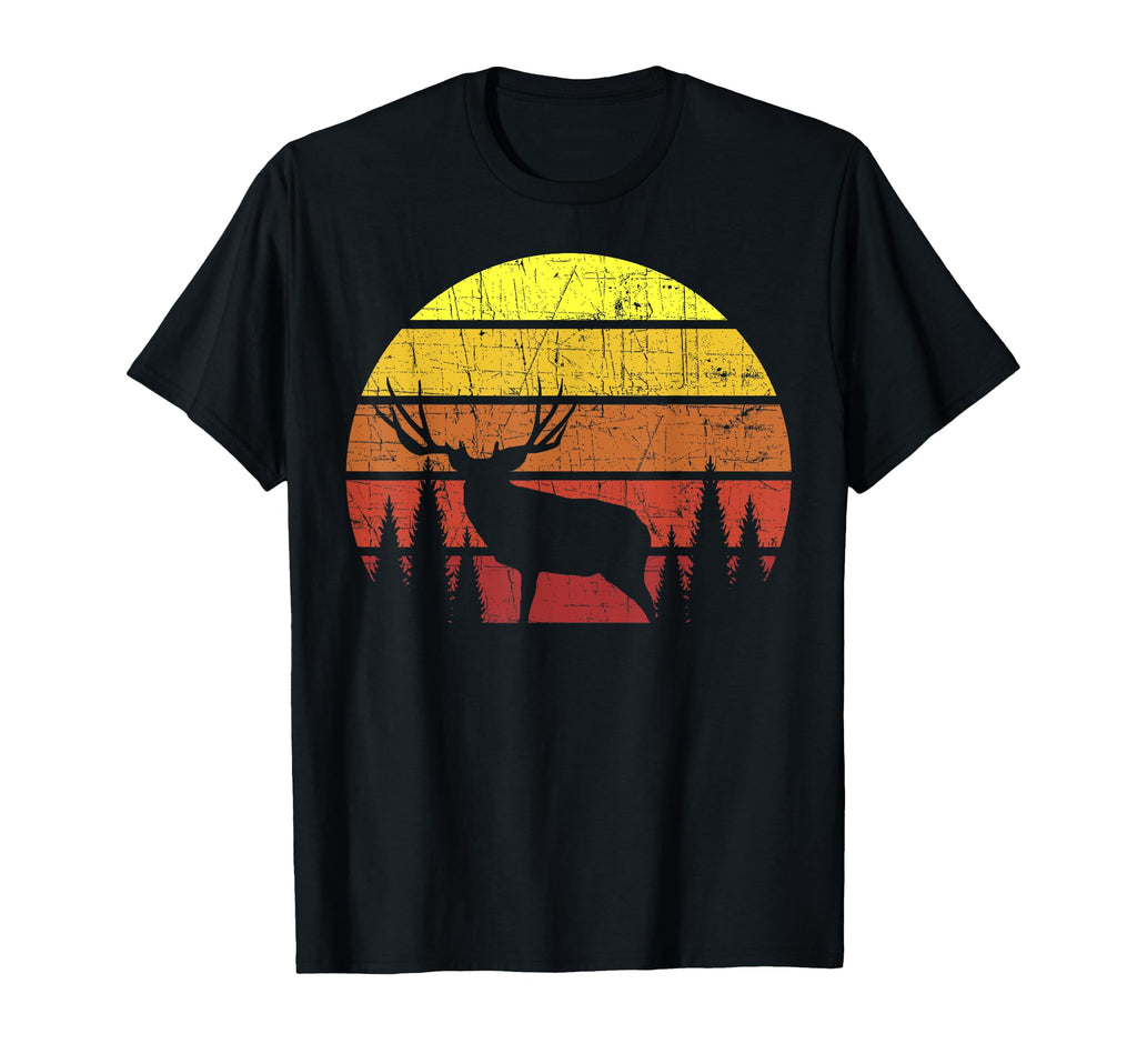 Mule Deer Hunting Sunset Hunter T-Shirt - Aesthetic Graphic Men Women - T-Shirt, Sweatshirt, Hoodie