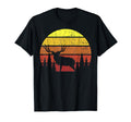 Mule Deer Hunting Sunset Hunter T-Shirt - Aesthetic Graphic Men Women - T-Shirt, Sweatshirt, Hoodie