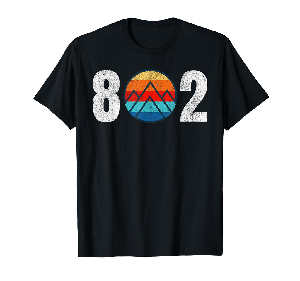 Vermont Vt 70S Mountains T-Shirt - Custom Art Print Unisex - T-Shirt, Sweatshirt, Hoodie