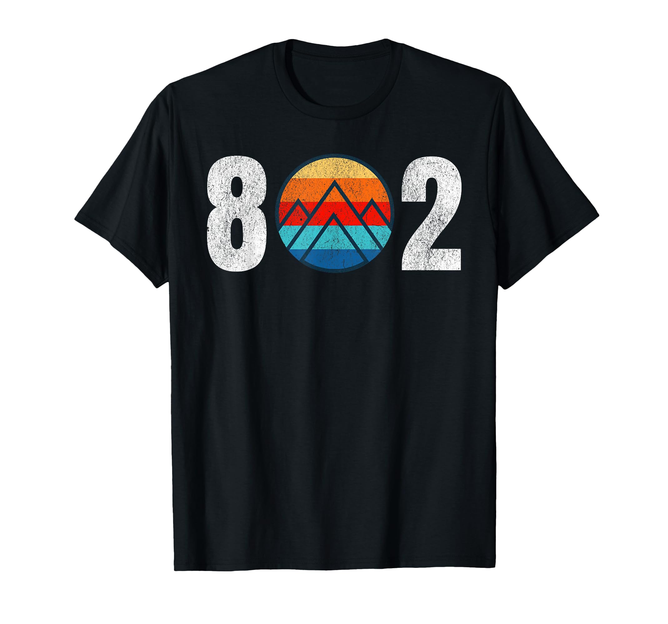 Vermont Vt 70S Mountains T-Shirt - Custom Art Print Unisex - T-Shirt, Sweatshirt, Hoodie