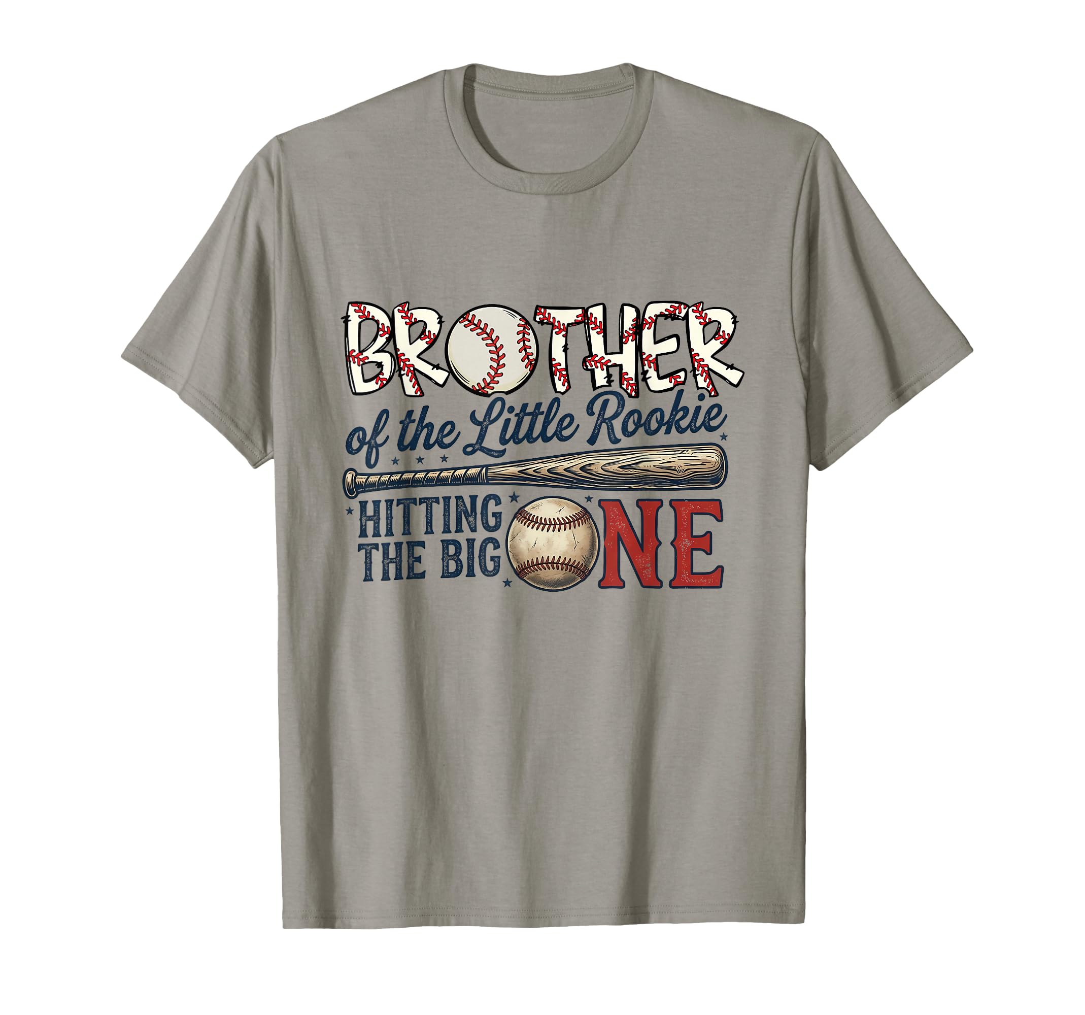 Bro Brother Lil Rookie 1St Birthday T-Shirt - Unique Graphic Men Women - T-Shirt, Sweatshirt, Hoodie