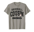Baseball Cousin Varsity Like Normal T-Shirt - Trendy Graphic for Adults - T-Shirt, Sweatshirt, Hoodie