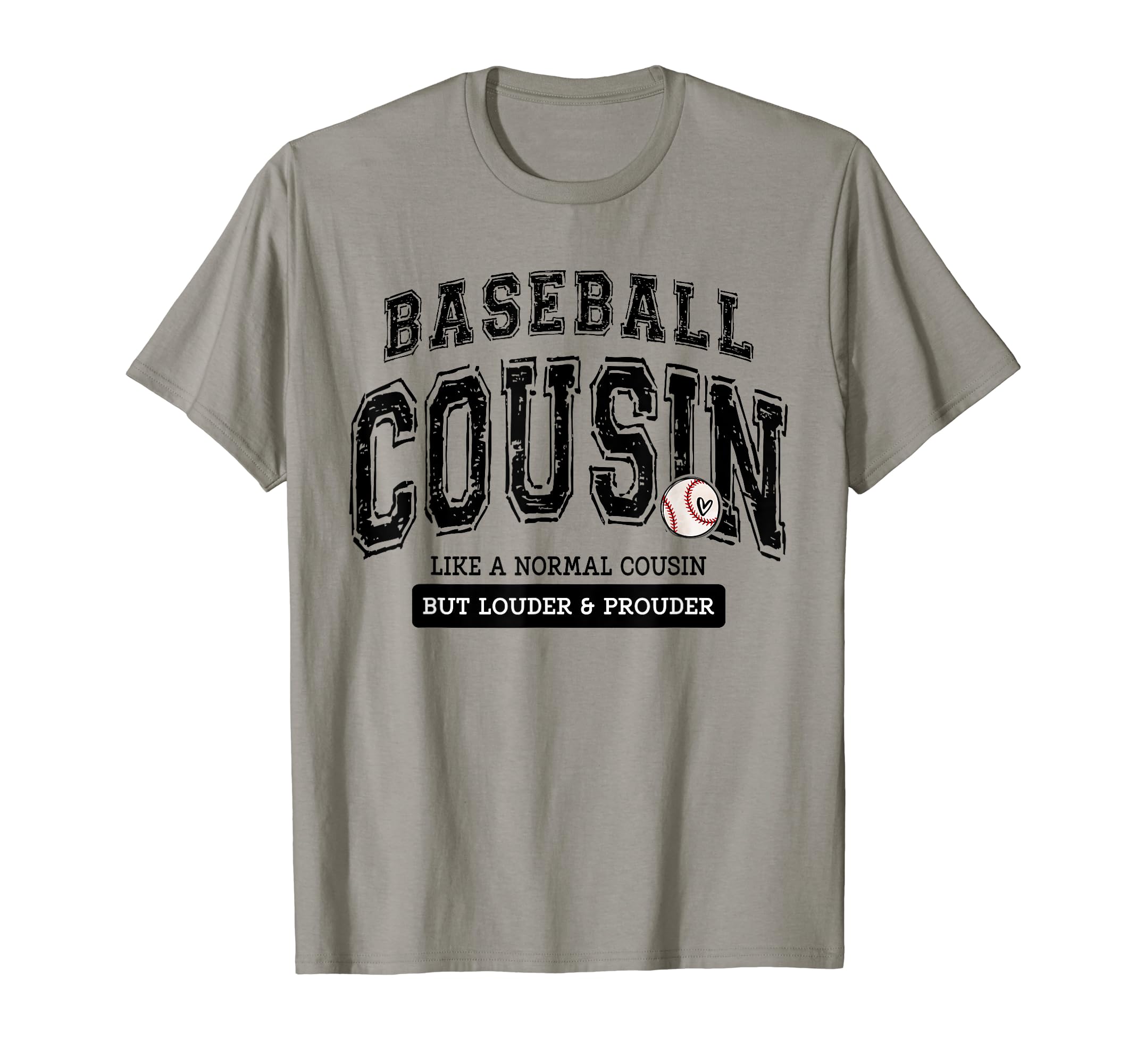 Baseball Cousin Varsity Like Normal T-Shirt - Trendy Graphic for Adults - T-Shirt, Sweatshirt, Hoodie