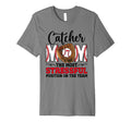Baseball Catcher Mom Funny Mom T-Shirt - Aesthetic Graphic Men Women - T-Shirt, Sweatshirt, Hoodie