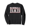 Baseball Dad Fathers Day Baseball Sweatshirt - Trendy Graphic Unisex - T-Shirt, Sweatshirt, Hoodie