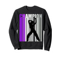 Lilac Dances Birthday Distressed Sweatshirt - Trendy Graphic Unisex - T-Shirt, Sweatshirt, Hoodie