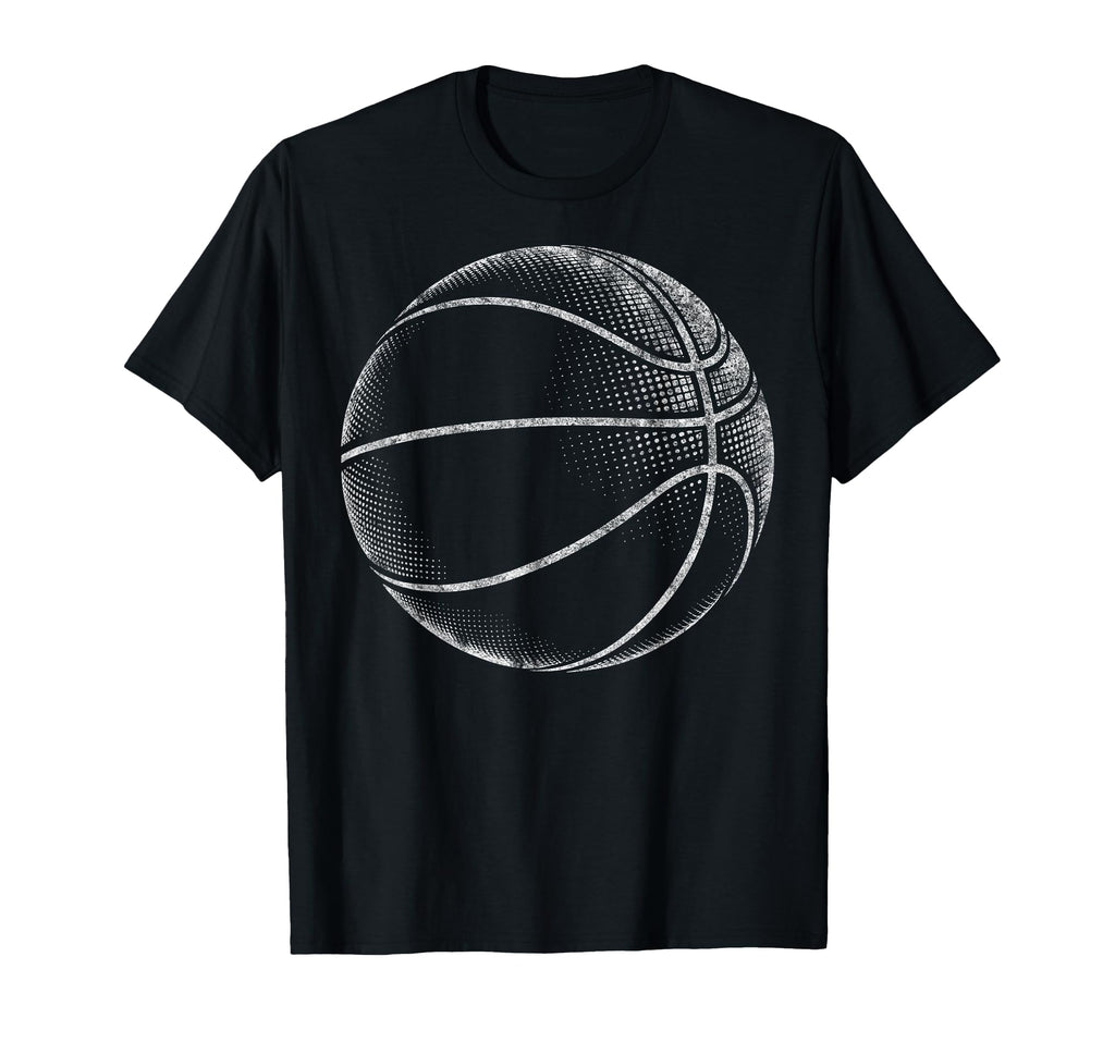 Basketball Player Fan Dad Game Day T-Shirt - Minimalist Print Men Women - T-Shirt, Sweatshirt, Hoodie