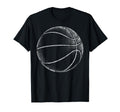Basketball Player Fan Dad Game Day T-Shirt - Minimalist Print Men Women - T-Shirt, Sweatshirt, Hoodie