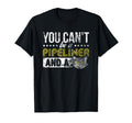 Gag Gift Cat Pipeliner Welder T-Shirt - Custom Art Print for Adults - T-Shirt, Sweatshirt, Hoodie
