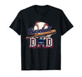 Proud Baseball Dad Game Day Sports T-Shirt - Graphic Print for Adults - T-Shirt, Sweatshirt, Hoodie