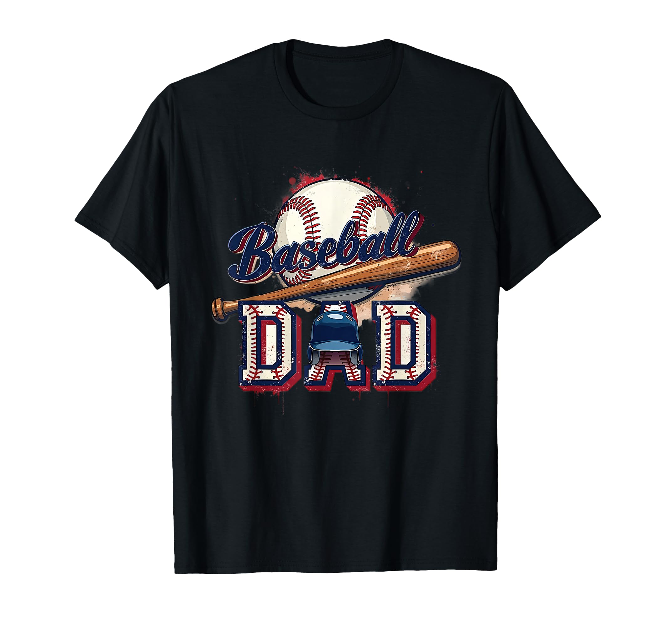 Proud Baseball Dad Game Day Sports T-Shirt - Graphic Print for Adults - T-Shirt, Sweatshirt, Hoodie