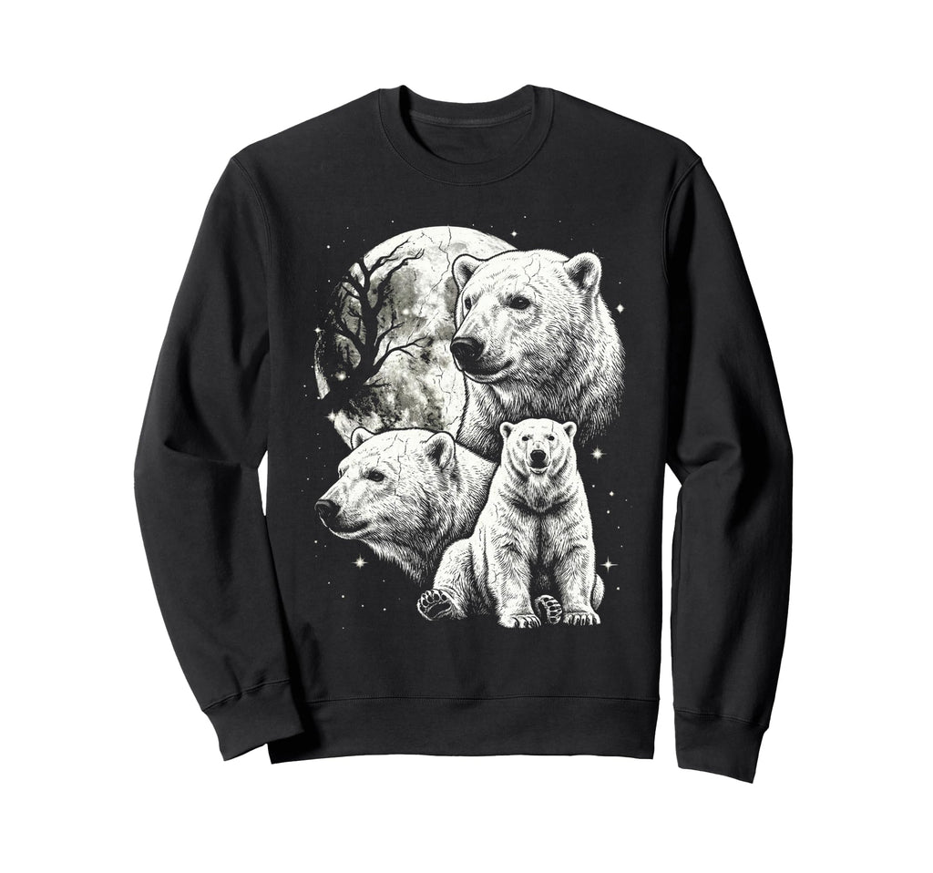 Polar Bear 90S Aesthetic Y2K Polar Sweatshirt - Aesthetic Graphic Unisex - T-Shirt, Sweatshirt, Hoodie