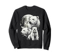 Polar Bear 90S Aesthetic Y2K Polar Sweatshirt - Aesthetic Graphic Unisex - T-Shirt, Sweatshirt, Hoodie