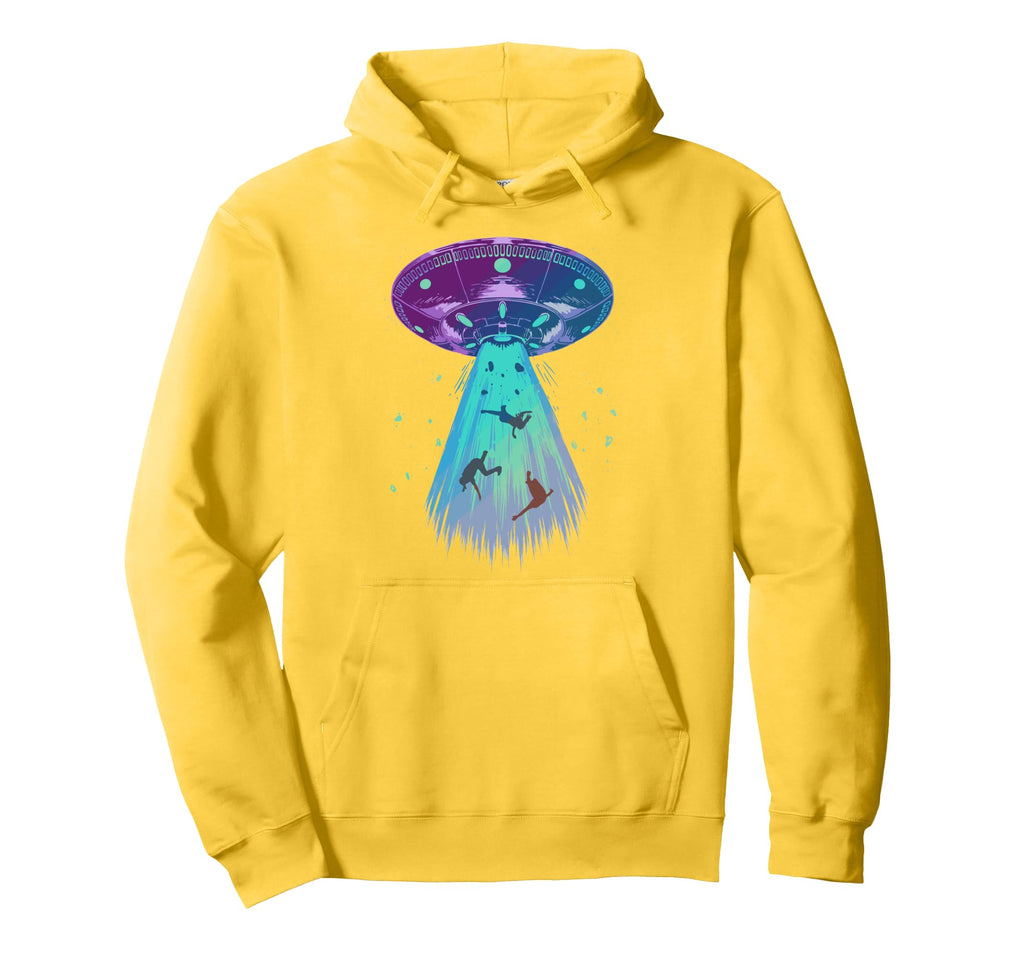 Alien Abduction Aesthetic Vaporwave Hoodie - Streetwear Style for Adults - T-Shirt, Sweatshirt, Hoodie