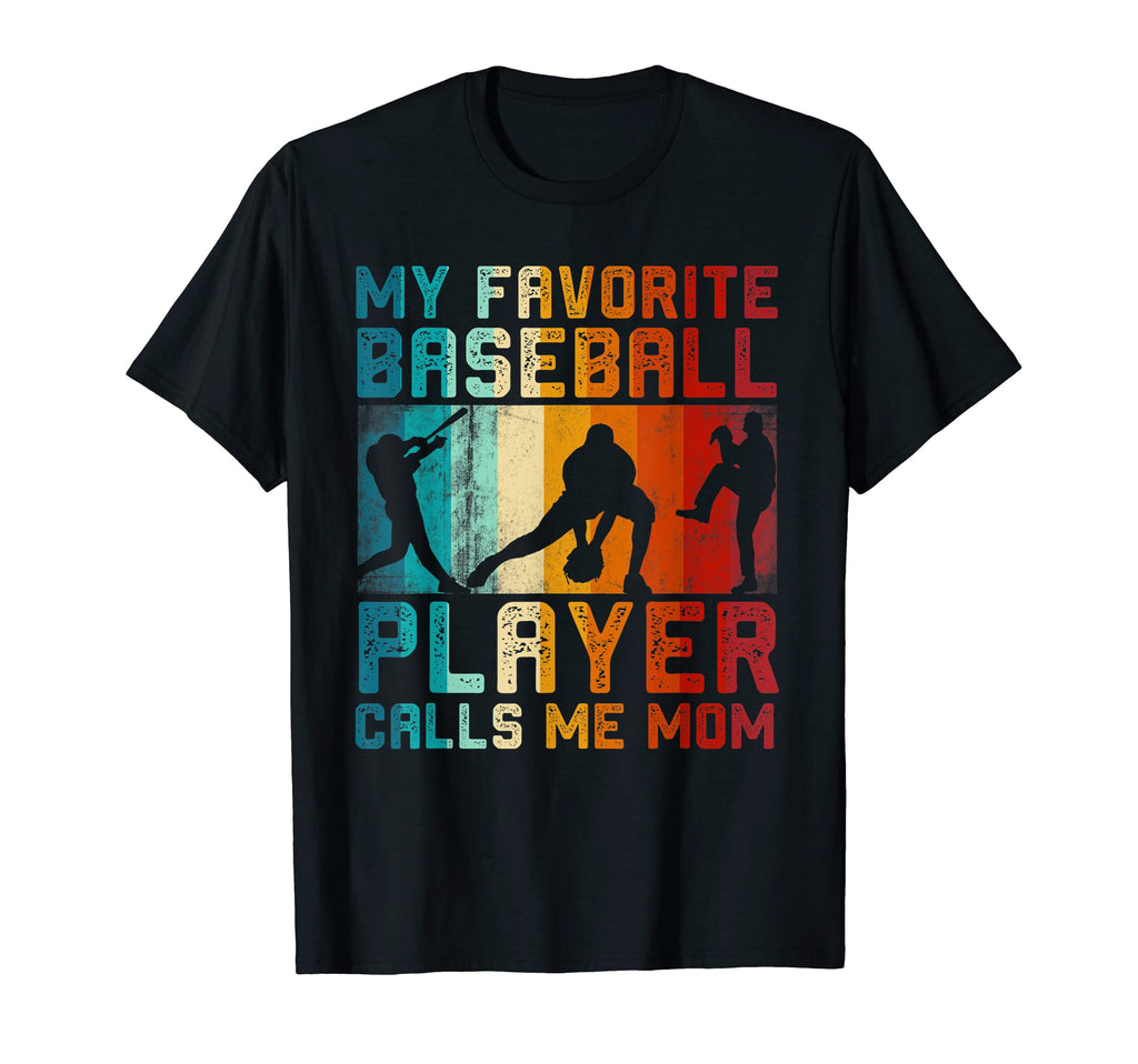 Baseball Mom My Favorite Baseball T-Shirt - Minimalist Print for Adults - T-Shirt, Sweatshirt, Hoodie