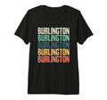Typography 1970S 1980S Burlington T-Shirt - Casual Everyday Wear Men Women - T-Shirt, Sweatshirt, Hoodie