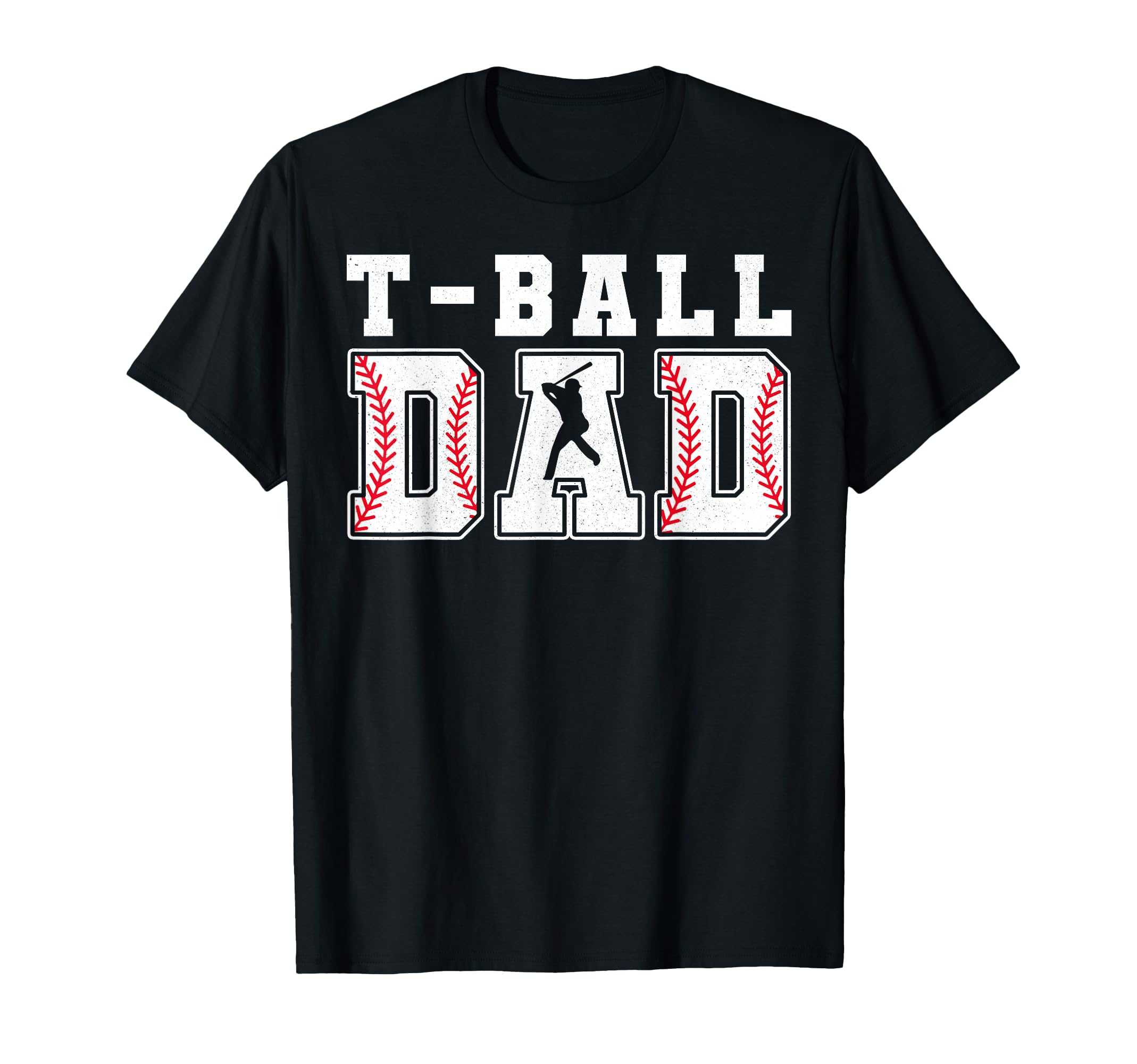 Groovy T Ball Dad Father Happy Fathers T-Shirt - Custom Art Print Unisex - T-Shirt, Sweatshirt, Hoodie