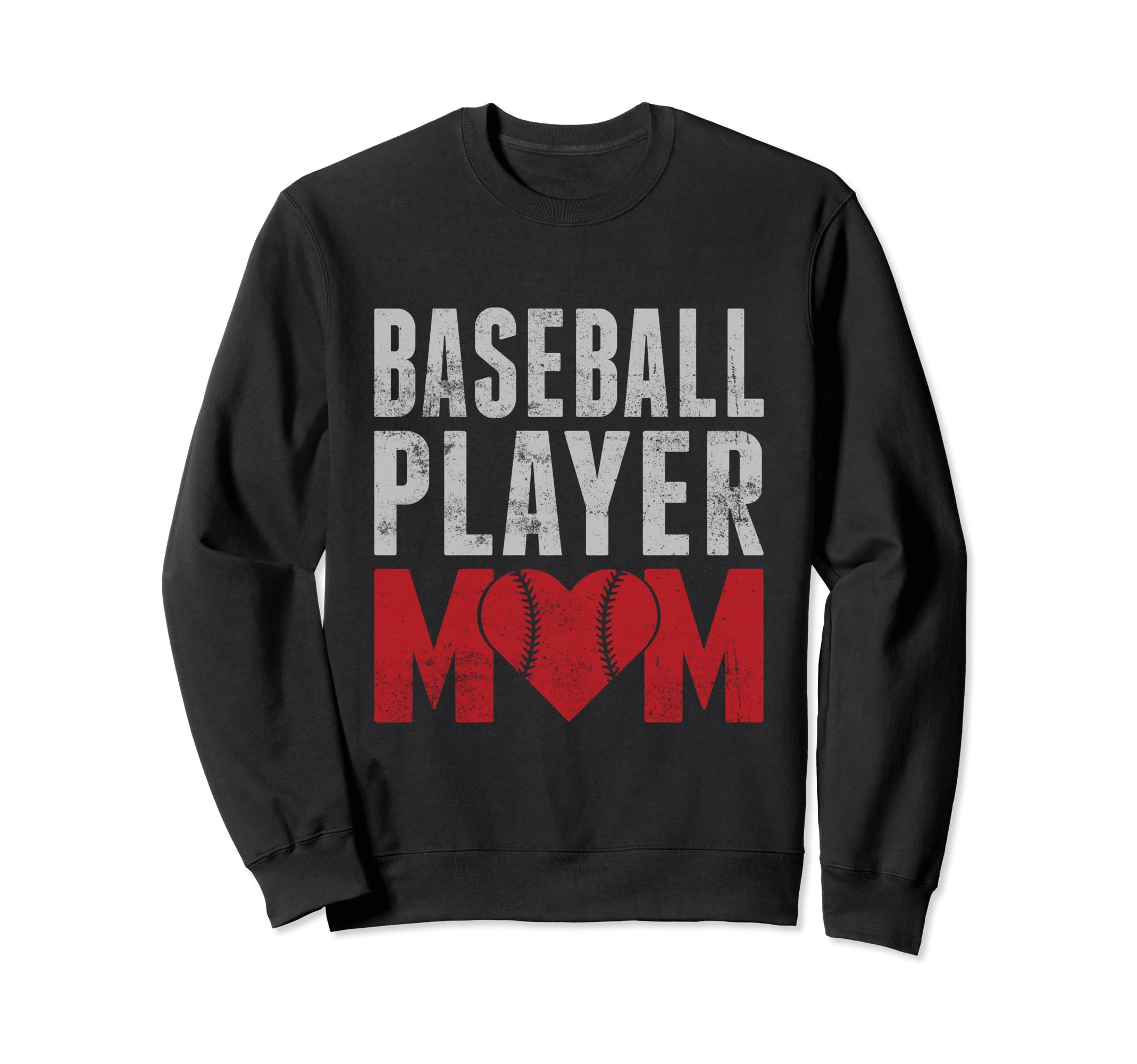 Baseball Player Mom Baseball Sweatshirt - Casual Everyday Wear for Adults - T-Shirt, Sweatshirt, Hoodie