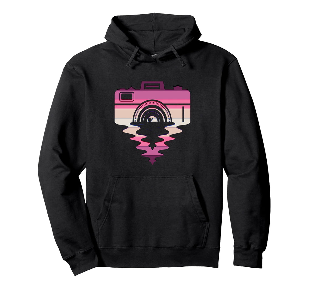 Photography Camera Lover Photographer Hoodie - Minimalist Print for Adults - T-Shirt, Sweatshirt, Hoodie