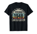1948 T Shirts Funny 1948 Birthday T-Shirt - Streetwear Style for Adults - T-Shirt, Sweatshirt, Hoodie