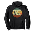 Train Driver Silhouette Distressed Hoodie - Graphic Print for Adults - T-Shirt, Sweatshirt, Hoodie
