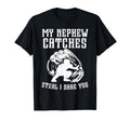 Funny Baseball Catcher Uncle T-Shirt - Casual Everyday Wear Men Women - T-Shirt, Sweatshirt, Hoodie