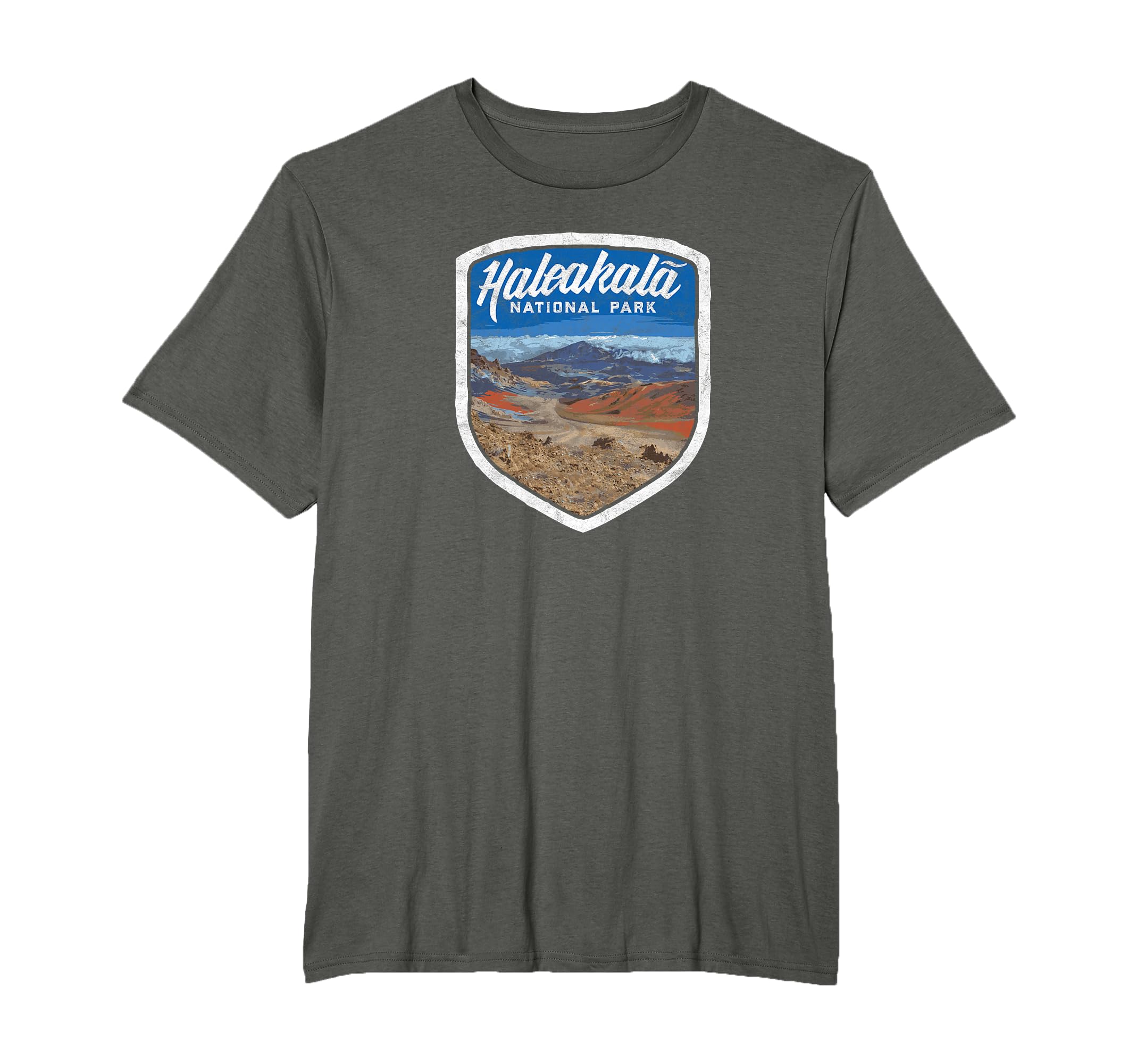 Haleakala National Park Badge T-Shirt - Custom Art Print Unisex - T-Shirt, Sweatshirt, Hoodie
