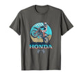 Honda Powersports Motorcycle Rider T-Shirt - Custom Art Print for Adults - T-Shirt, Sweatshirt, Hoodie
