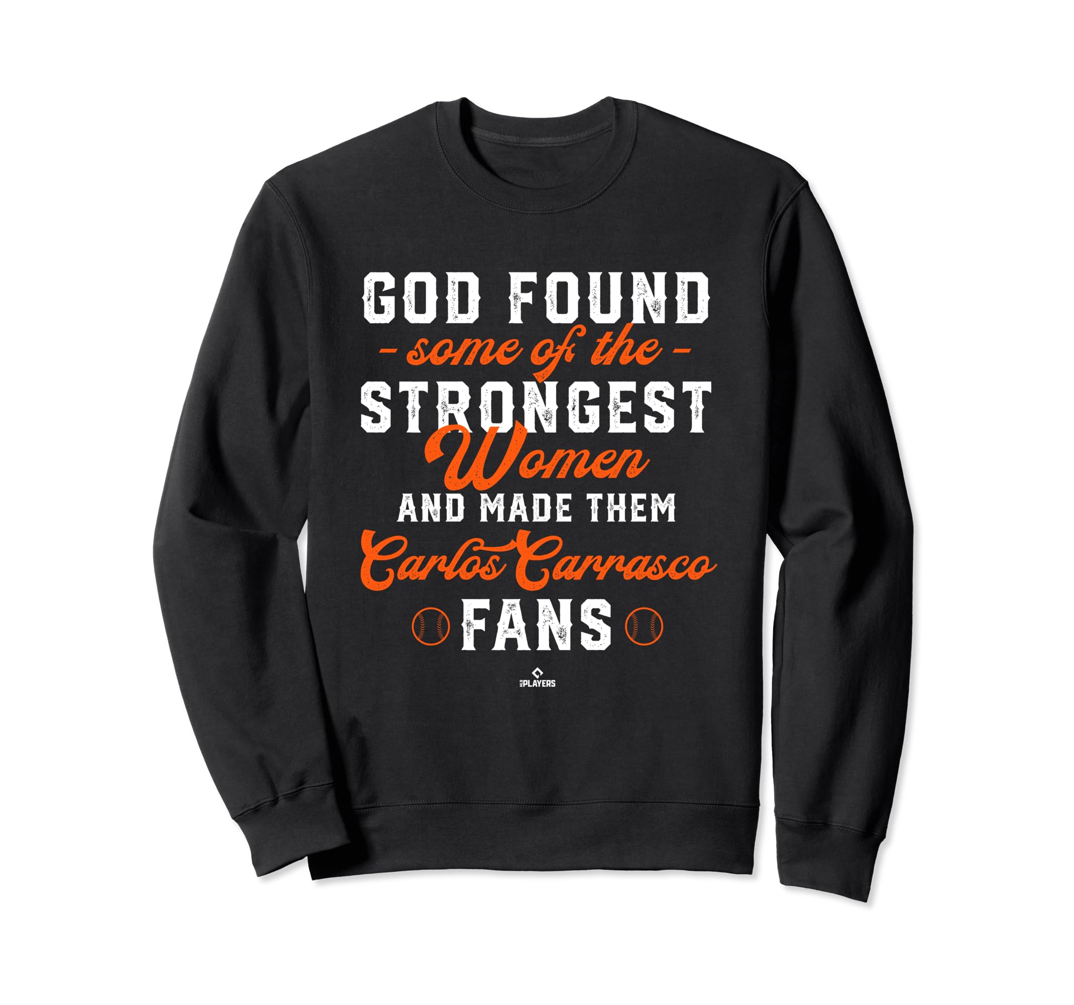 God Found Strongest Carlos Sweatshirt - Minimalist Print for Adults - T-Shirt, Sweatshirt, Hoodie