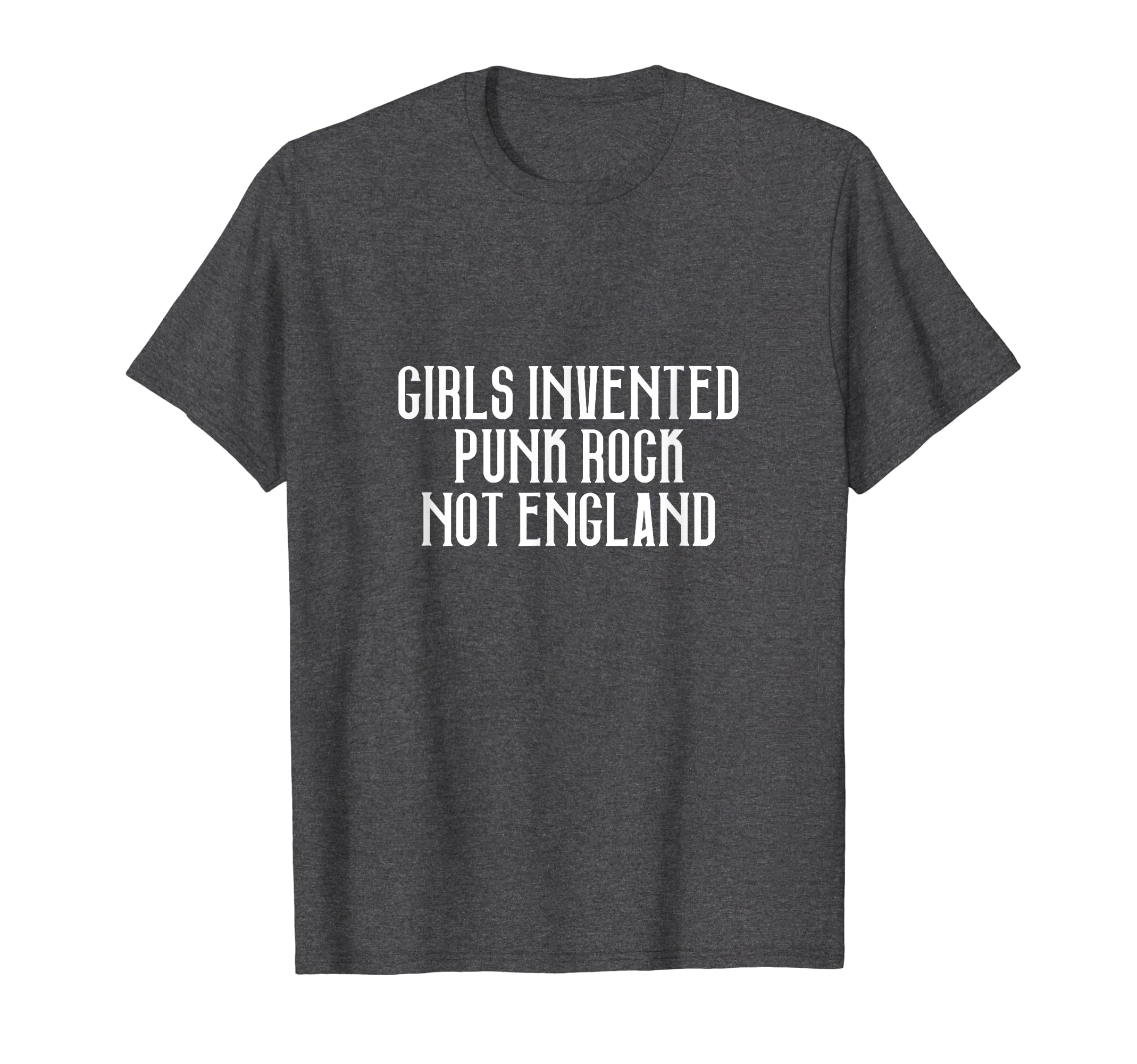 Invented Punk Rock Not England Punk T-Shirt - Minimalist Print for Adults - T-Shirt, Sweatshirt, Hoodie