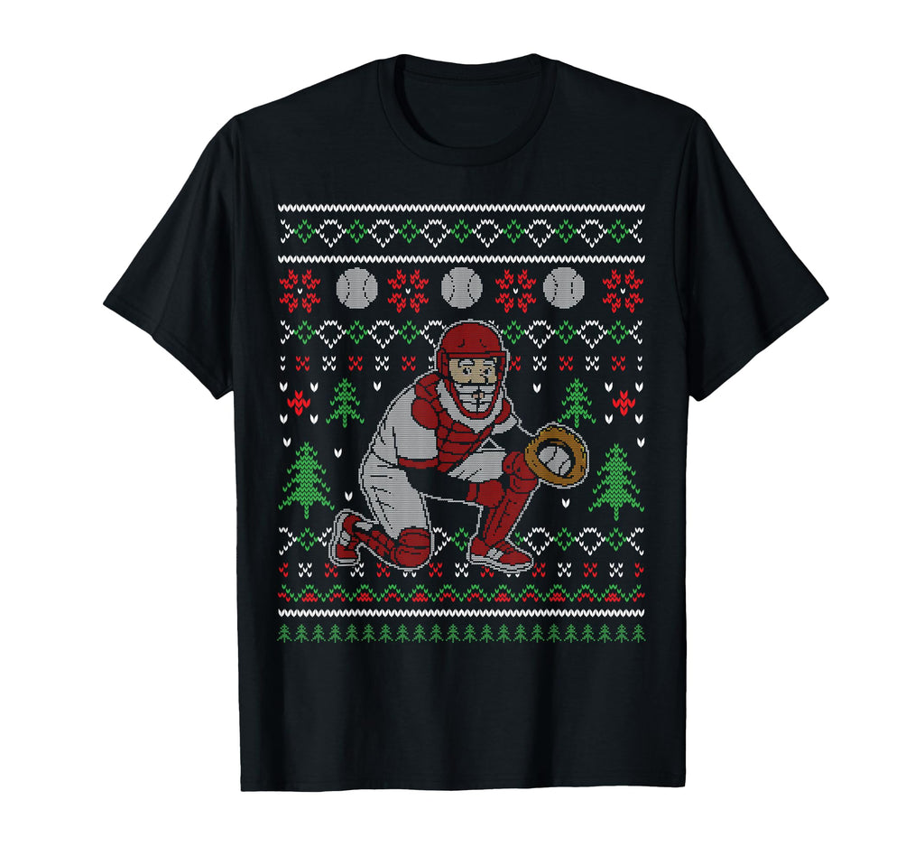 Funny Baseball Catcher Ugly Gifts T-Shirt - Streetwear Style for Adults - T-Shirt, Sweatshirt, Hoodie