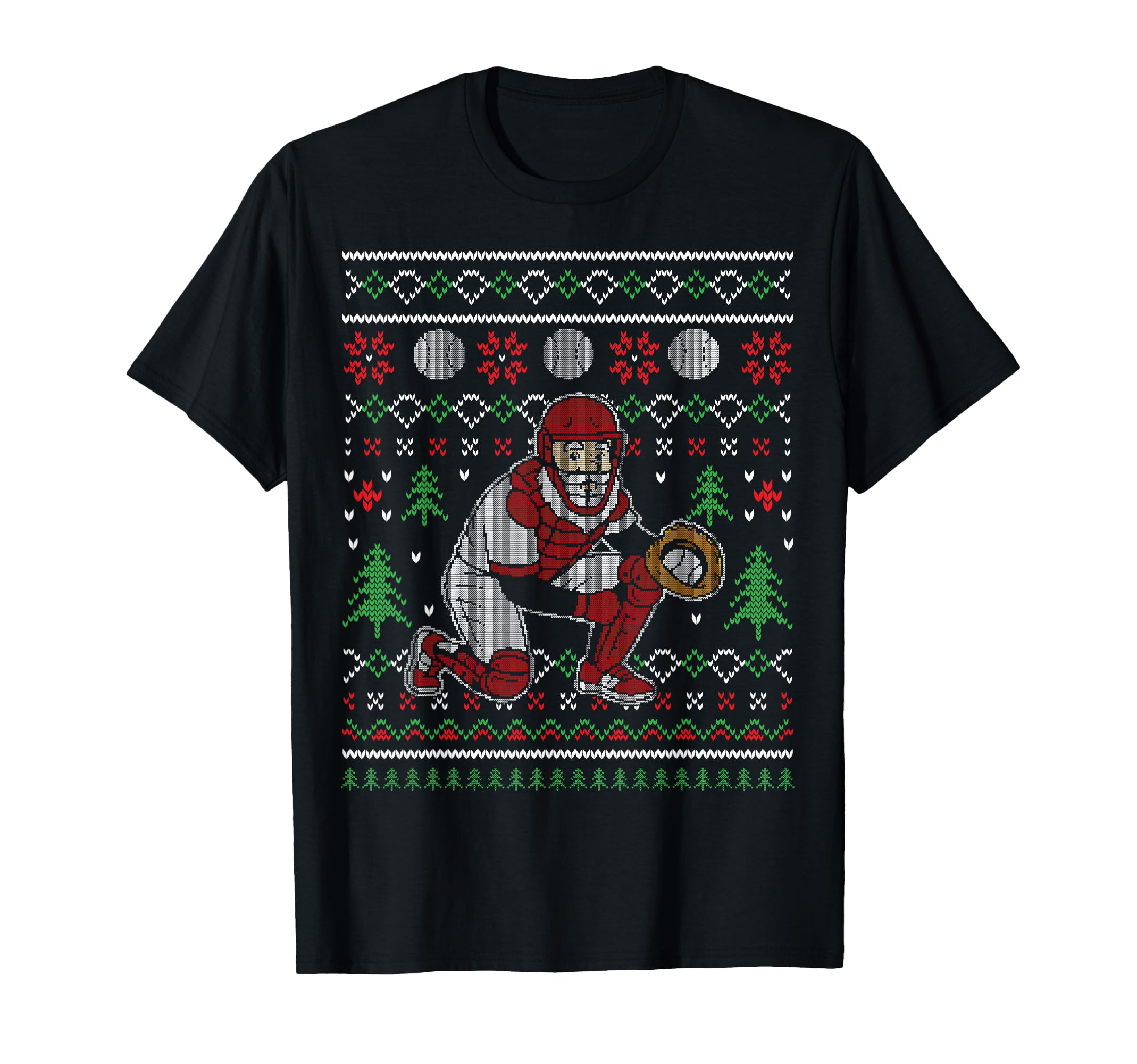 Funny Baseball Catcher Ugly Gifts T-Shirt - Streetwear Style for Adults - T-Shirt, Sweatshirt, Hoodie