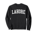 Lahore Pakistan Distressed White Sweatshirt - Casual Everyday Wear Unisex - T-Shirt, Sweatshirt, Hoodie