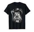 Squirrel Cowboy Rodeo Cowgirl Western T-Shirt - Custom Art Print Men Women - T-Shirt, Sweatshirt, Hoodie
