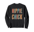Hippie Chick Boho Rainbow Sweatshirt - Streetwear Style Men Women - T-Shirt, Sweatshirt, Hoodie