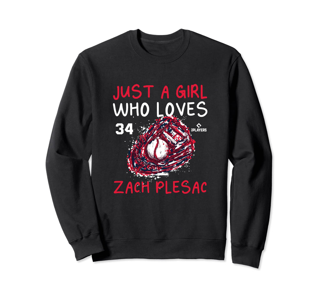 Who Loves Zach Plesac Cleveland Sweatshirt - Novelty Apparel Men Women - T-Shirt, Sweatshirt, Hoodie